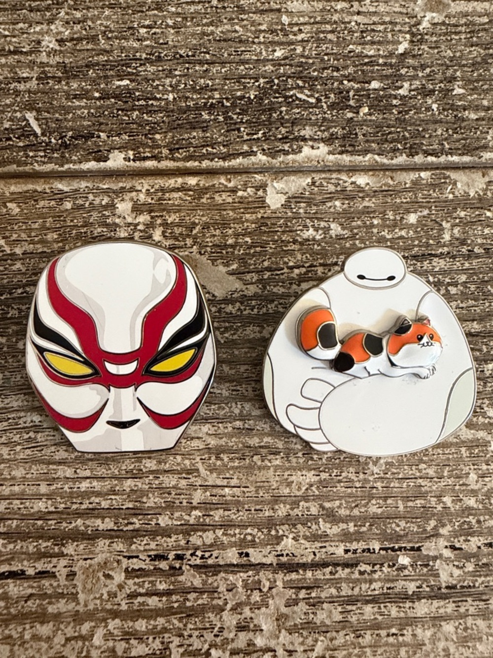 Disney authentic Big Hero 6 bundle of 2 pins